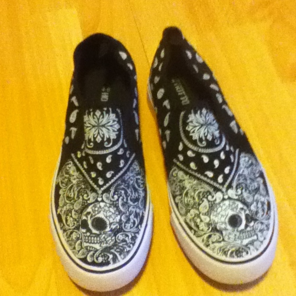 Brand new never worn slip ons